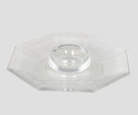 Heldere glazen eierdop van Arcoroc France, Octime Clear Ø 14 cm