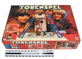 TURMSPIEL (Torenspel) ein Vintage-Spiel von 1981 von Jumbo (Hausemann und Hötte)