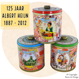 Set de Boîtes de Conservation Rétro Albert Heijn (125e Anniversaire, 1887-2012)