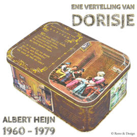 Vintage tin 'Eene vertelling van Dorisje' Albert Heijn