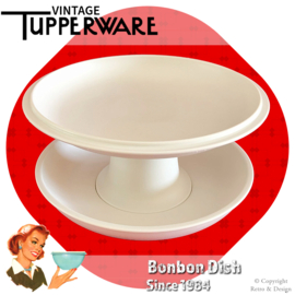 Tupperware Bonbon Dish 1985: Vajilla Retro Chic para Cada Ocasión