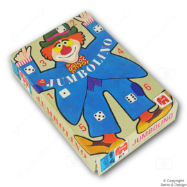 👉 Jumbo Jumbolino 1978 – Vintage Puzzelspel met Dobbelsteen
