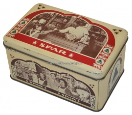 Caja o lata de Spar, Vintage
