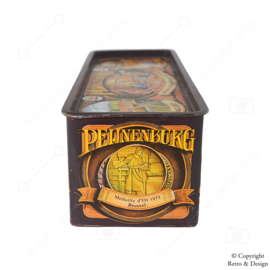 Boîte de Rangement Vintage Originale pour Peijnenburg Ontbijtkoek : Un Collectible Intemporel