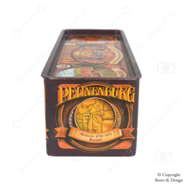 Descubre el tiempo con estilo: ¡Auténtica lata de almacenamiento vintage para pan de jengibre Peijnenburg!