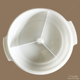 Tupperware "Suzette" Bandeja para Servir con Tres Compartimentos: Práctica, Estilosa y Duradera