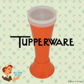 Vintage Tupperware Orange Jifi-Sift Puderzuckerstreuer