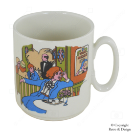 Ensemble de 4 Tasses Vintage Van Nelle - Atmosphère des Années 1920 par Villeroy & Boch
