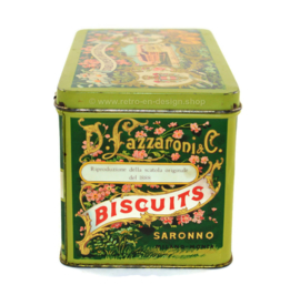 Italiaans blik van D. Lazzaroni & C. voor Biscuits