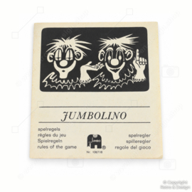Jumbolino von Jumbo (1965) – Vintage Clown-Puzzle- und Würfelspiel