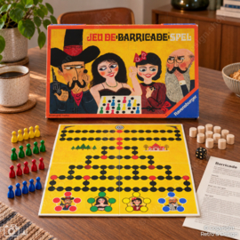 Jeu de Barricades Ravensburger 1970 – jeu de société vintage