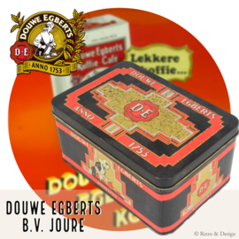 "Douwe Egberts Vintage Koffieblik: Een Tijdloze Schat voor Koffieliefhebbers"