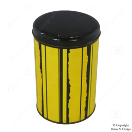 Vintage Tomado Tin - Yellow with Black Stripes. A Piece of Nostalgia for Home