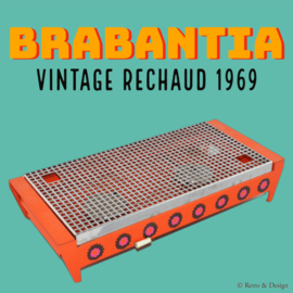 Enchantement ! Réchaud Brabantia en État d'Origine Vintage avec un Design de Patrice van Uden