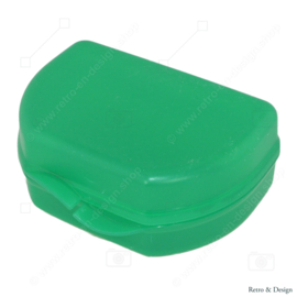Tupperware Sandwich / Snack box con cierre de clip en verde moderno