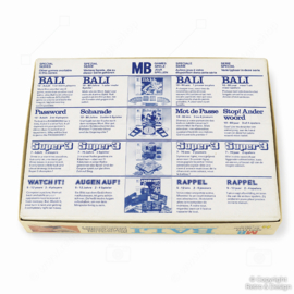 Vintage Bali Woordspel van MB uit 1978 – Compleet Retro Kaartspel