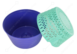 Spinner para ensaladas Tupperware Expressions azul/verde