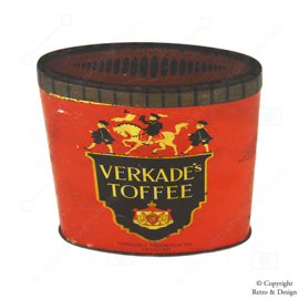 Verkade Oval Tin: Authentic Collectible with a Nostalgic Appeal