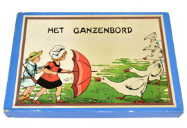 Het Ganzenbord, bordspel reproductie van 1910 uit 1977