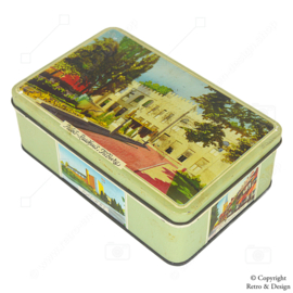 Unique Vintage Tin from Tilburg (1950-1960) featuring the Palace Town Hall, Tilburg