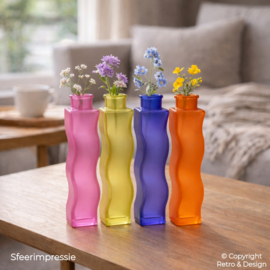 Vintage IKEA Skämt vaasjes set van 4 – jaren ’90