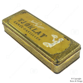 Rectangular Tin Box for TJOKLAT Camée Pastilles (1950 - 1970)