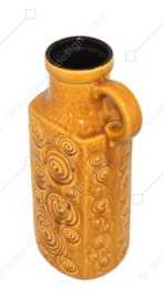 Vintage Steingut Vase aus Westdeutschland (West-Germany) von Scheurich Modell Jura, Nr. 482-28