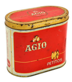 Vintage Blechdose für AGIO petitos