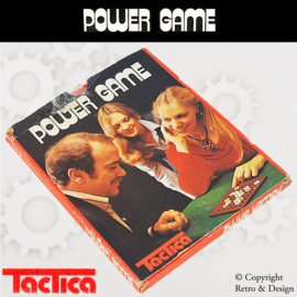 Power Game (1975) - Juego Estratégico de Engranajes de Tactica en Condición Vintage