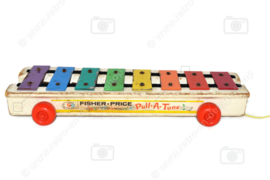 Vintage Fisher Price "Pull-a-tune" xylophone 1964