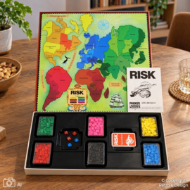 RISK – Vintage Strategiespel Parker Brothers 1992