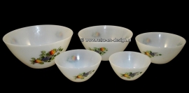 Arcopal Fruits de France set of bowls
