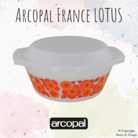 Tijdloze Elegantie: Arcopal France 'Lotus' Ovenschaal