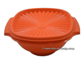 Vintage Tupperware servalier Schüssel, orange