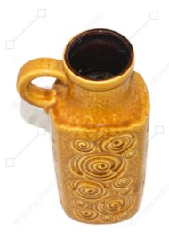 Vintage Steingut Vase aus Westdeutschland (West-Germany) von Scheurich Modell Jura, Nr. 482-28