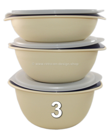 Tupperware ISO DUO serveerschaal 4,3L + 3,5L