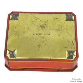 Boîte à Biscuits Albert Heijn 1960 – Design Classique & Objet de Collection