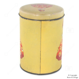 Lata de Galletas "Paula" – Diseño Nostálgico de Envase de 1930 a 1950