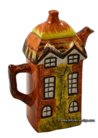 Vintage englische Kaffeekanne 'Price and Kensington Cottage Ware' handgemalt