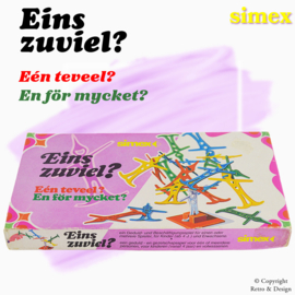 Eins zuviel? Eén teveel? En för mycket? (Simex 1970)