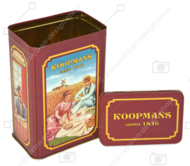 Rectangular tin for cake mix from Koopmans