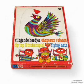 Vintage Jumbo Vliegende Hoedjes spel uit 1978