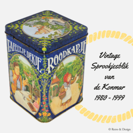 Boîte de conte de fées vintage avec Le Petit Chaperon rouge, Hansel et Gretel, Holle Bolle Gijs, Petite-table-sois-mise
