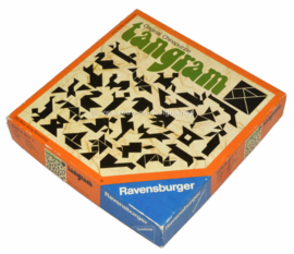 Vintage Tangram, Original Chinapuzzle van Ravensburger 1976