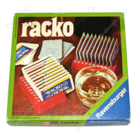 RACKO, een vintage kaartspel van Ravensburger uit 1976