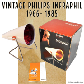 Discover the healing power of the Vintage Infraphil Infrared Heat Lamp by Philips, Made in Holland!