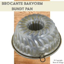 Molde Vintage de Pastel Bundt de Aluminio – Atemporal y Versátil