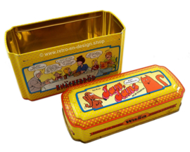 Vintage Wasa Knäckebröd Blechdose mit Uli, Ulla und die kinder