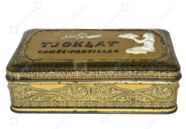 Vintage tin for Tjoklat Camée-Pastilles, Amsterdam, 1950-1983