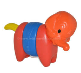 ZOO-IT-yourself vintage Tupperware Toys elefante de plástico